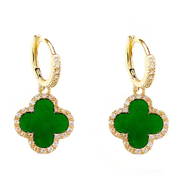 Van cleef 2025 clover earrings