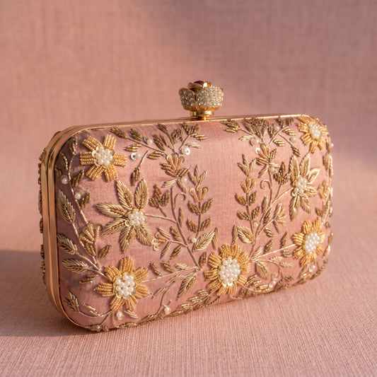 Pasha Rectangular Clutch (ST1135) (Pink)