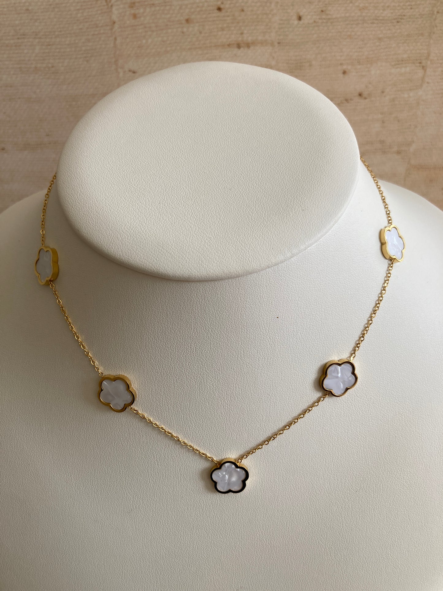 Plated Clover Necklace