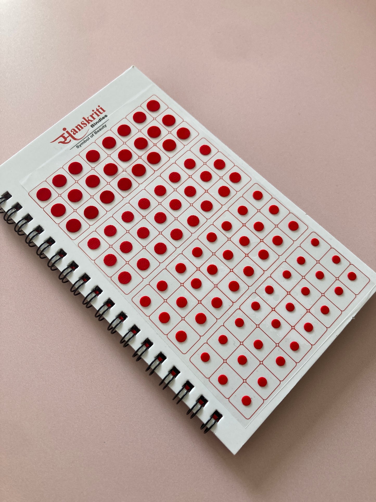 Plain Pastel Round 960 Bindi Booklet (ST911)