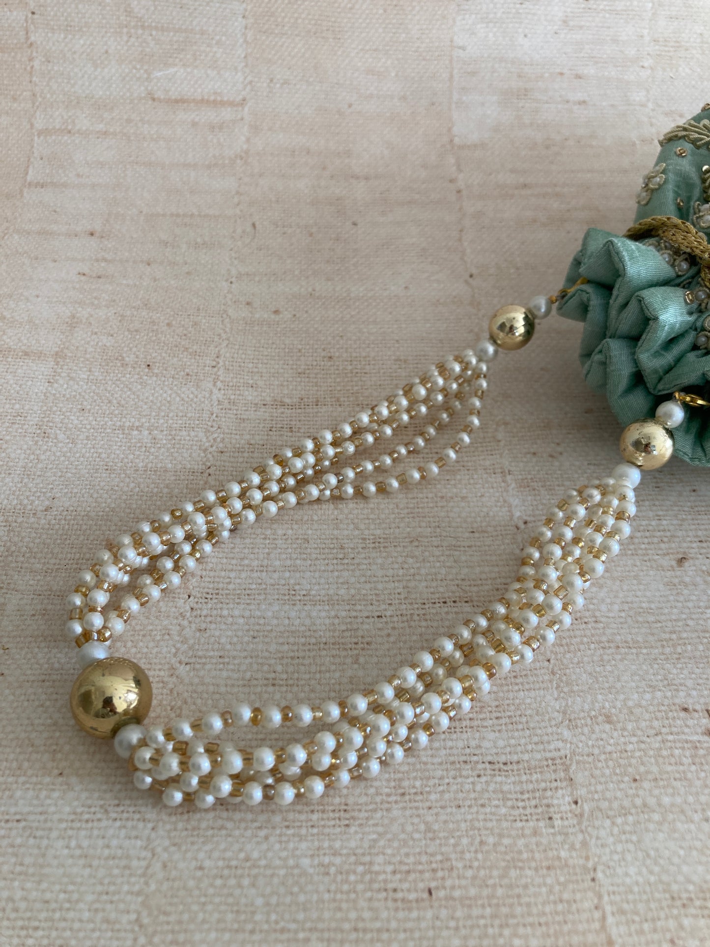 Simran (Potli Bag) (Mint Green) (ST810)