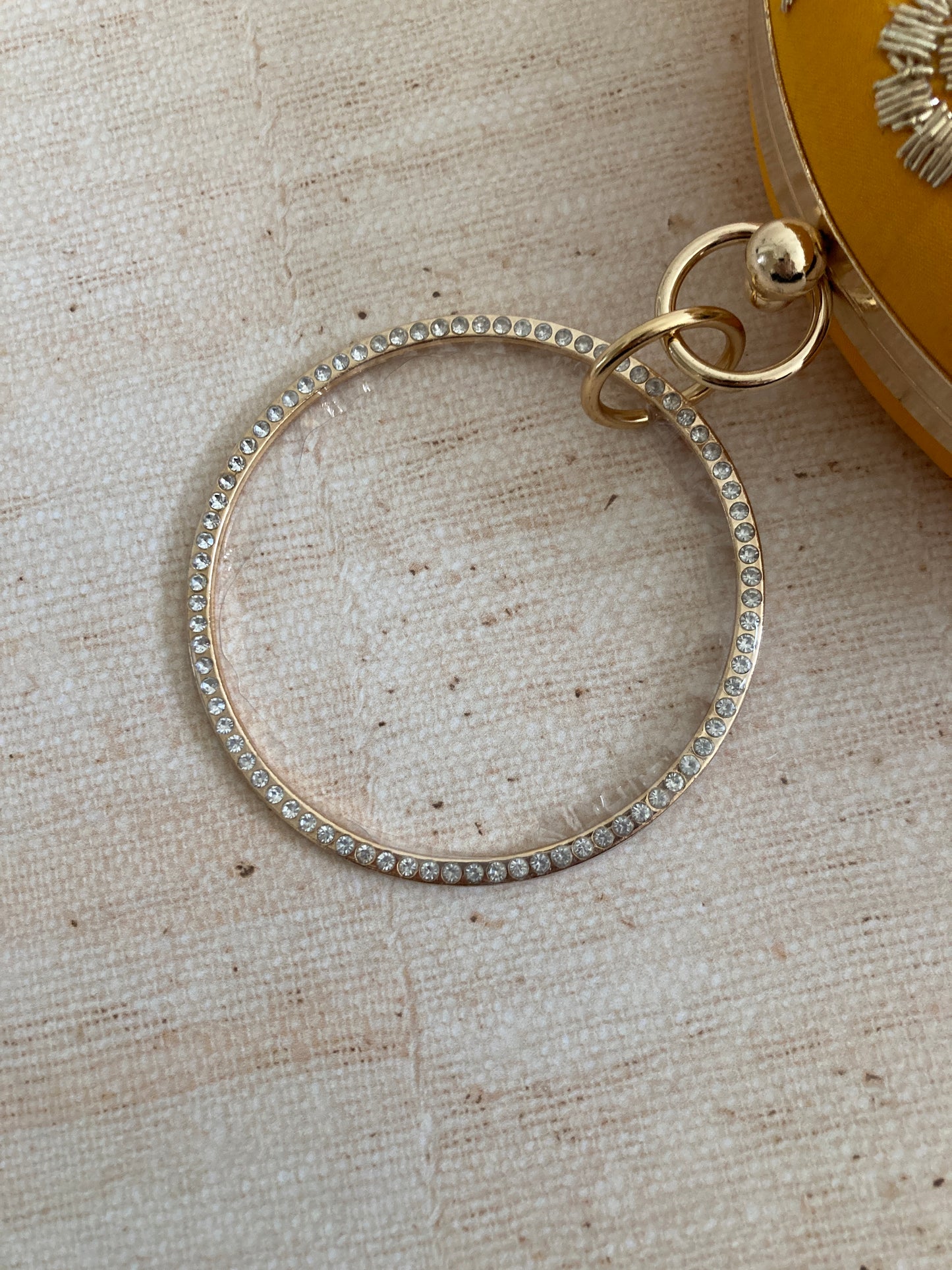 Esha Bangle Clutch (Yellow) (ST697)