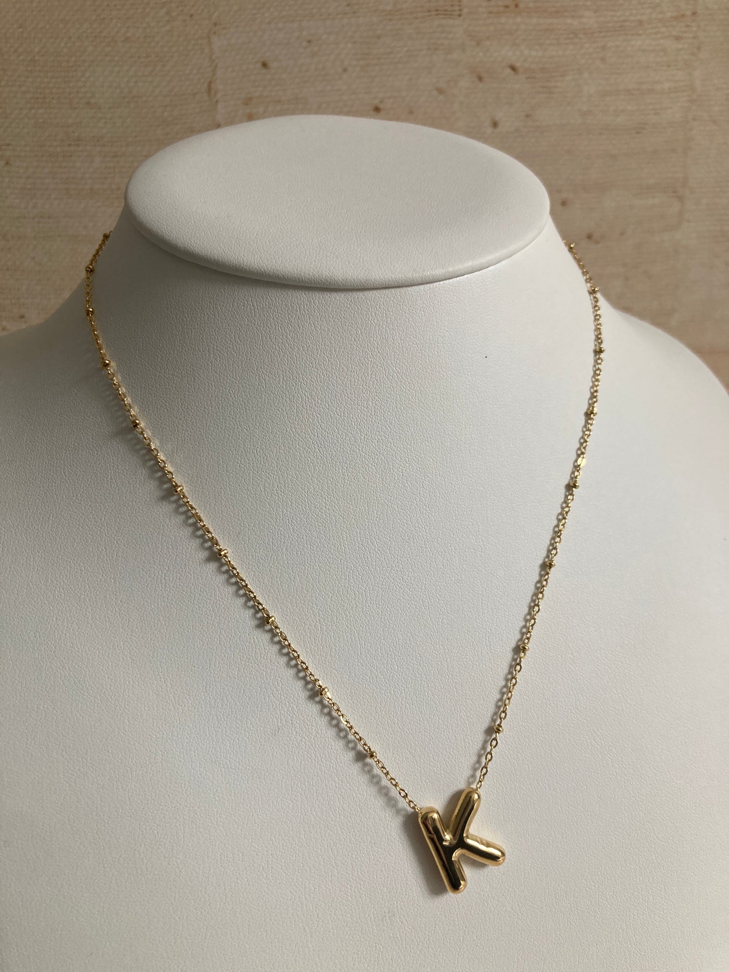 Initial Pendant Necklace