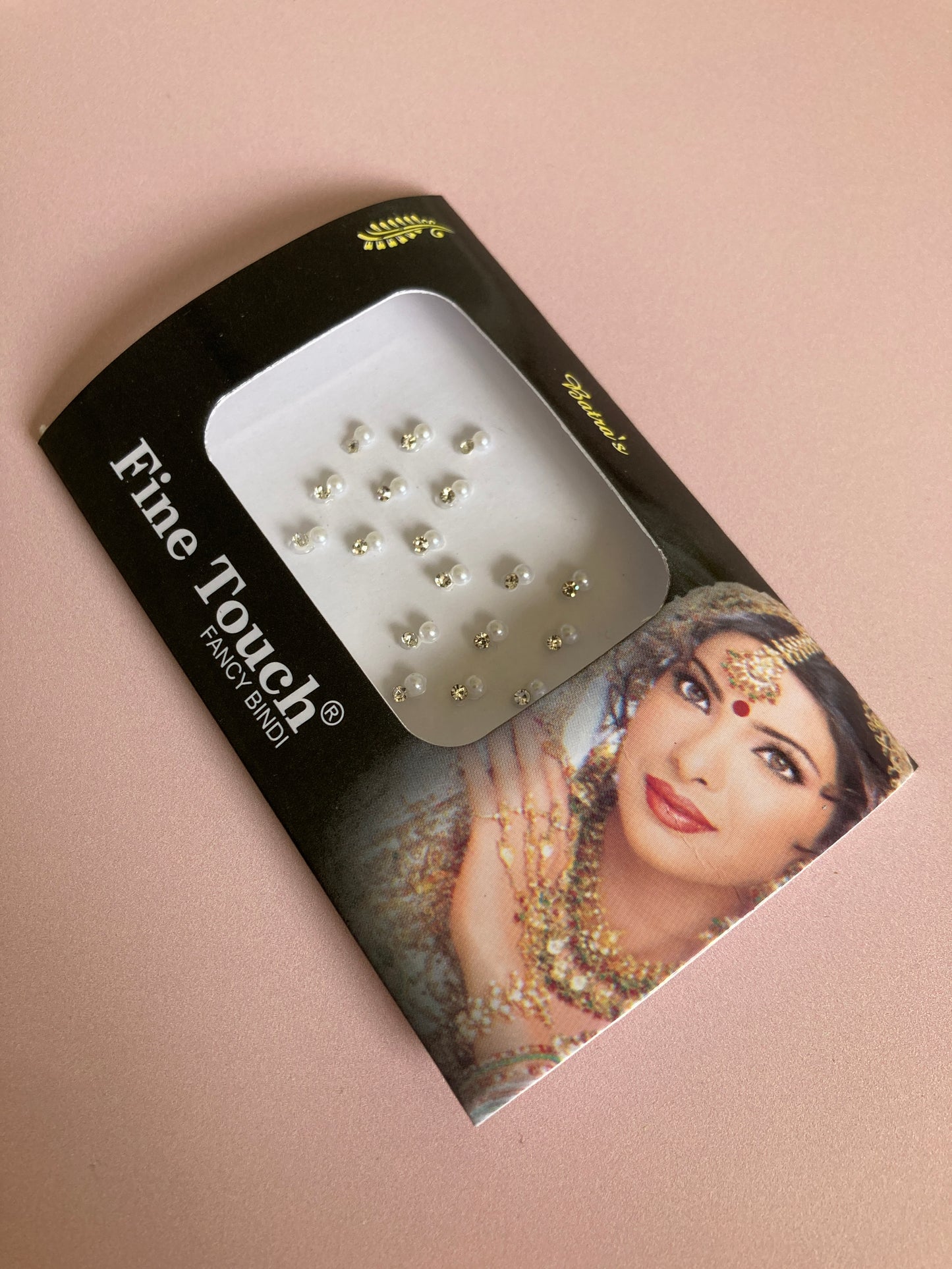 Silver Pearl Bindi Pack (ST918) (Small)