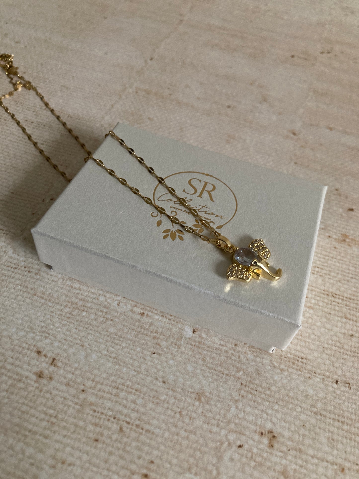 Elephant Pendant Necklace