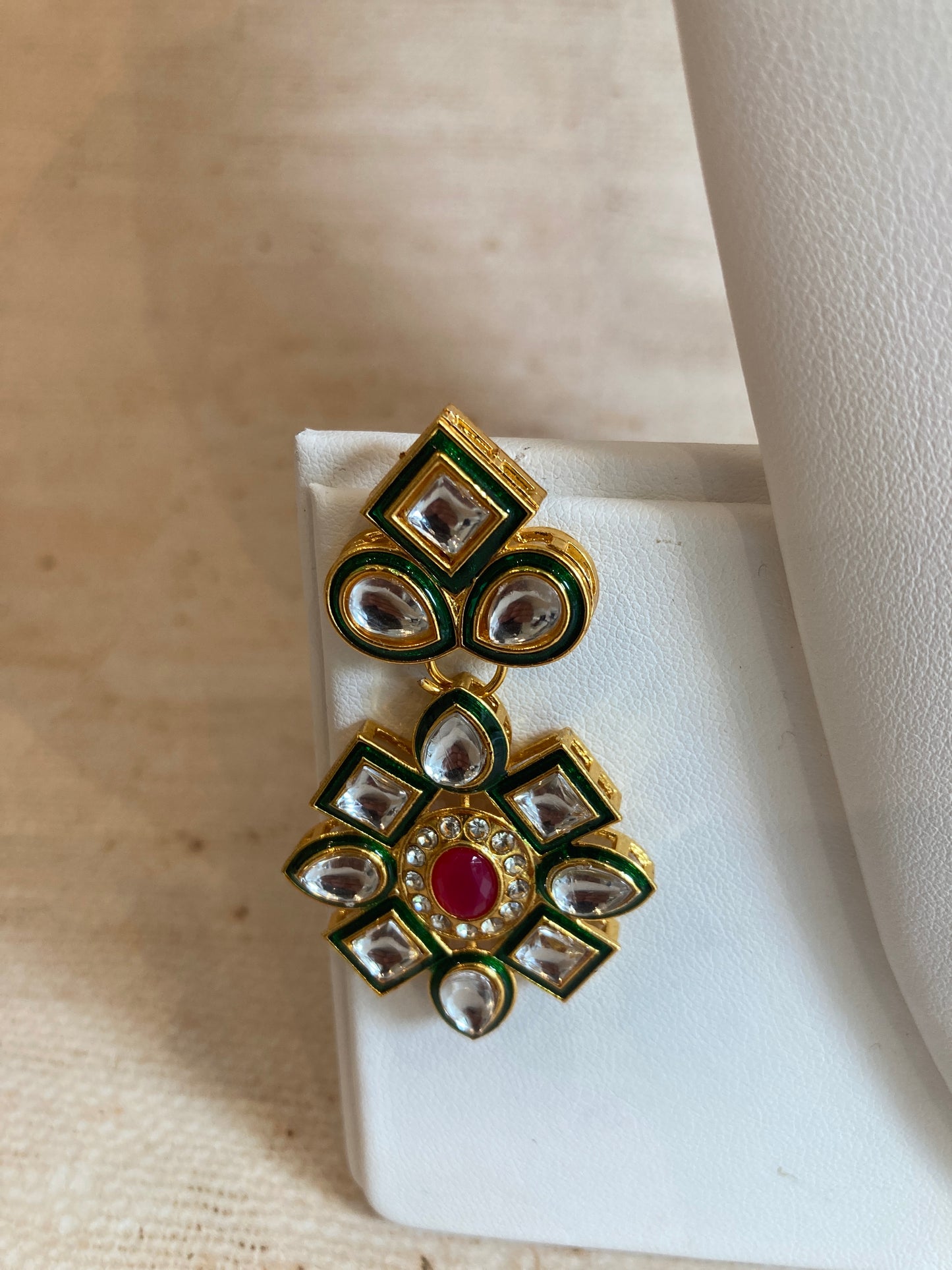 Neetu Long Mala Beaded Necklace Set (ST127) Black