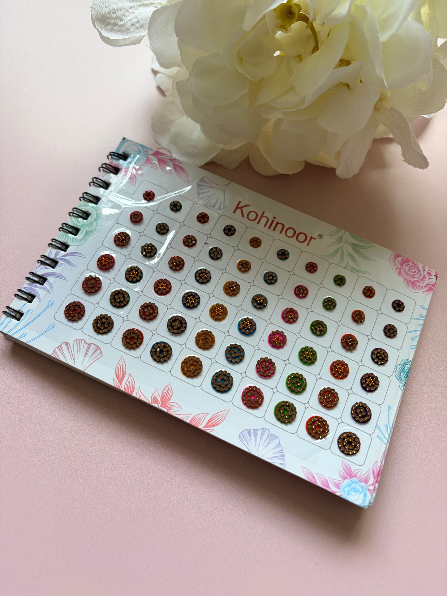 Antique Stone Colourful 5 Page 300 Bindi Booklet (ST1118)