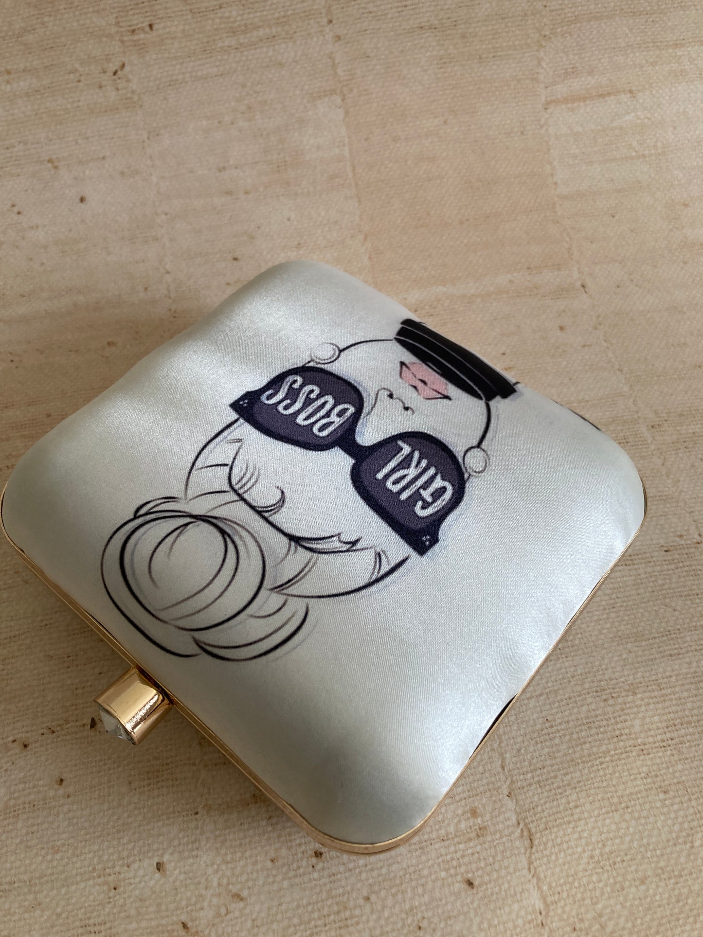 The Audrey-Girl Boss (Square Clutch) (ST295)