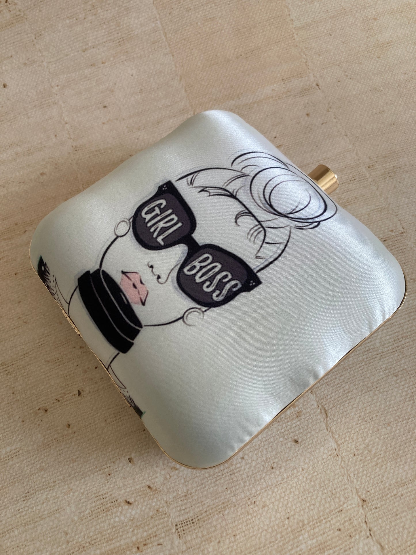 The Audrey-Girl Boss (Square Clutch) (ST295)