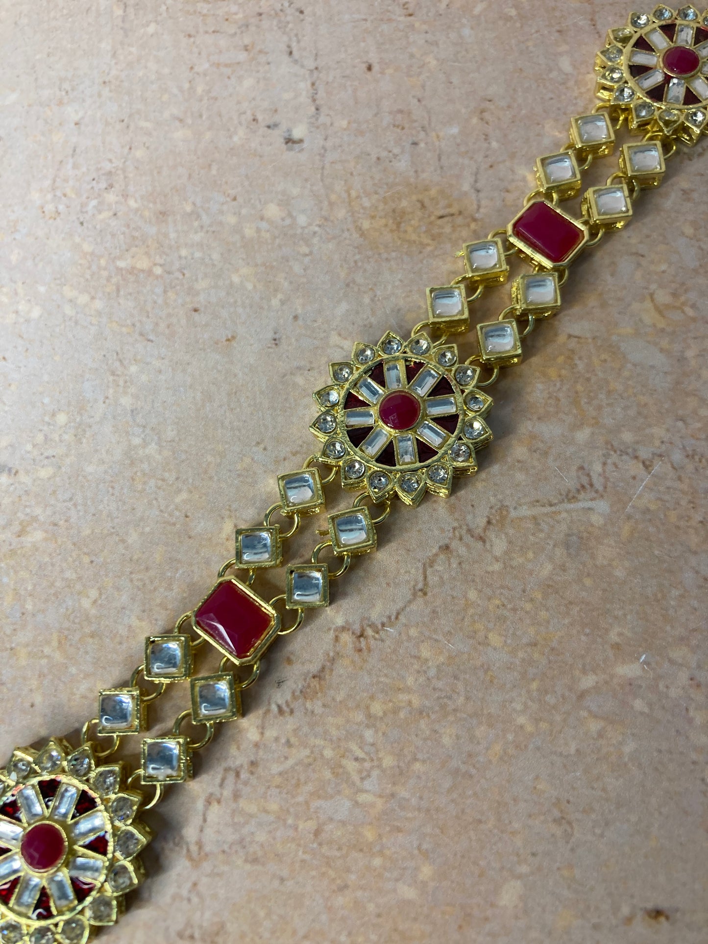 Iqra Gold Plated Sheeshphool (ST760)