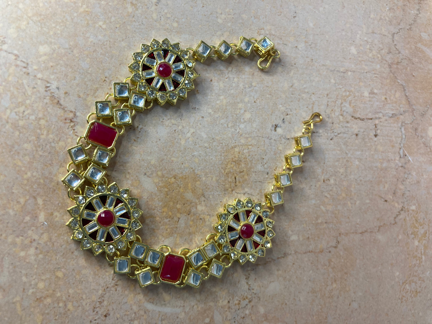 Iqra Gold Plated Sheeshphool (ST760)