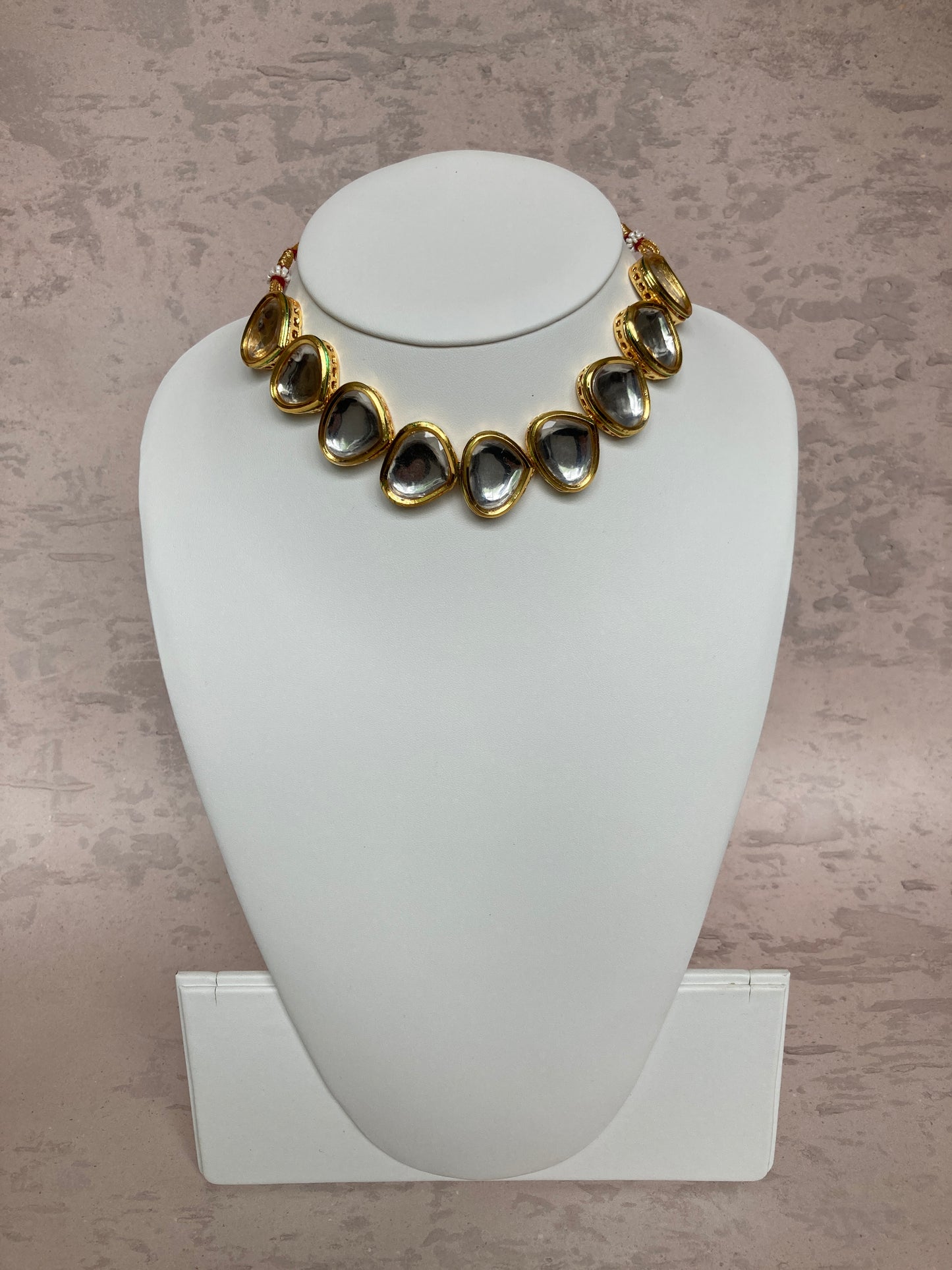 Mira Gold Plated Kundan Set (ST762)