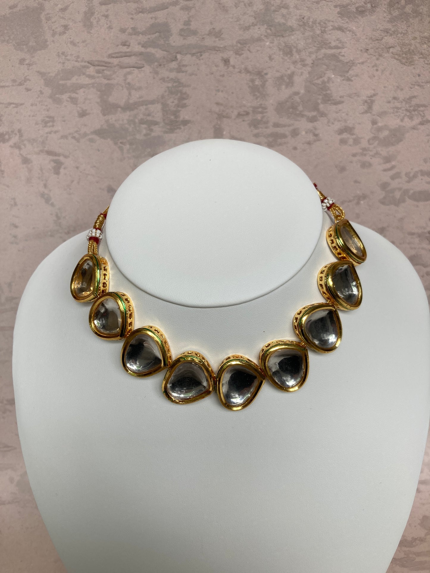 Mira Gold Plated Kundan Set (ST762)