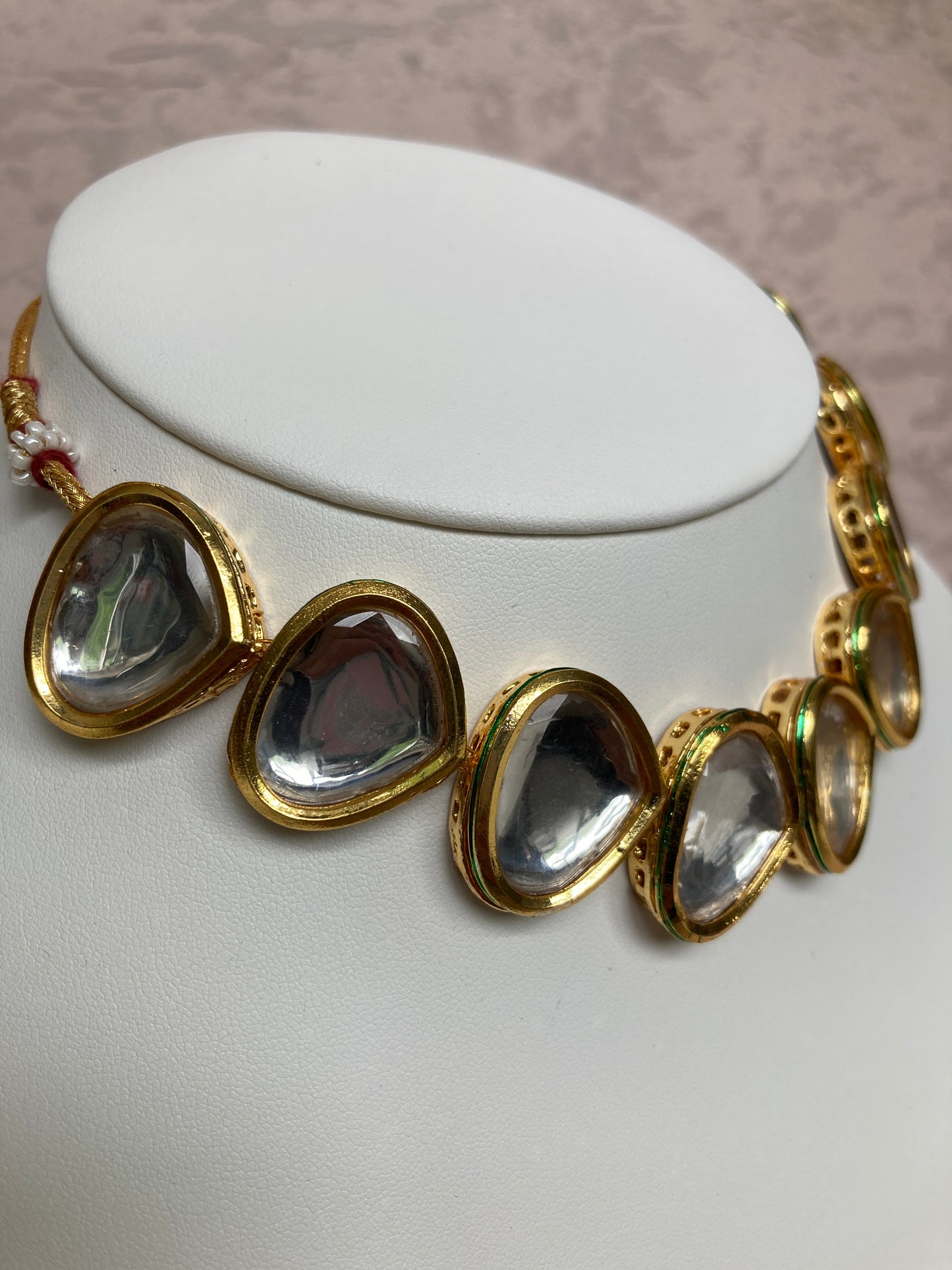 Mira Gold Plated Kundan Set (ST762)