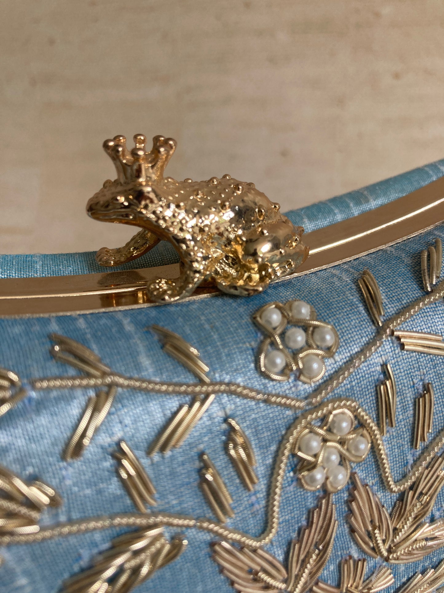 Milani (Rectangular Clutch) (Blue) (ST263)