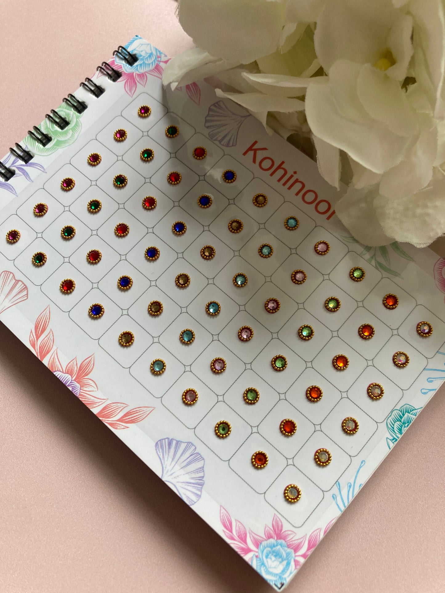 Colourful Beaded 5 Page 300 Bindi Booklet (ST985)