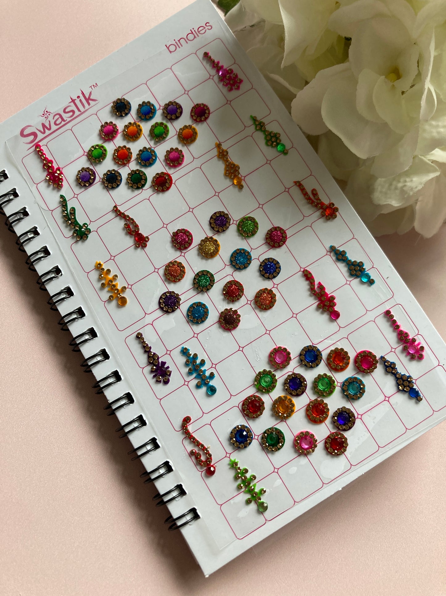 10 Page Multi Design Colourful Bindi Book (ST898)