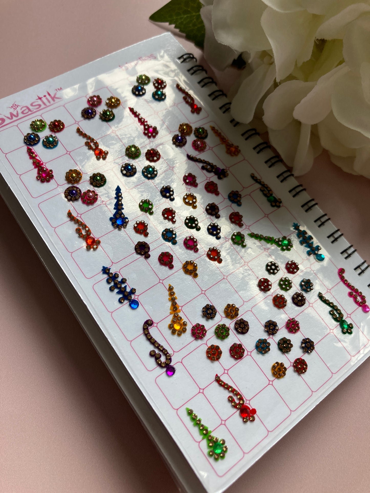 10 Page Multi Design Colourful Bindi Book (ST898)