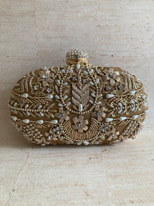 Ambrose (Oval Clutch)(Dark Gold)(ST266)