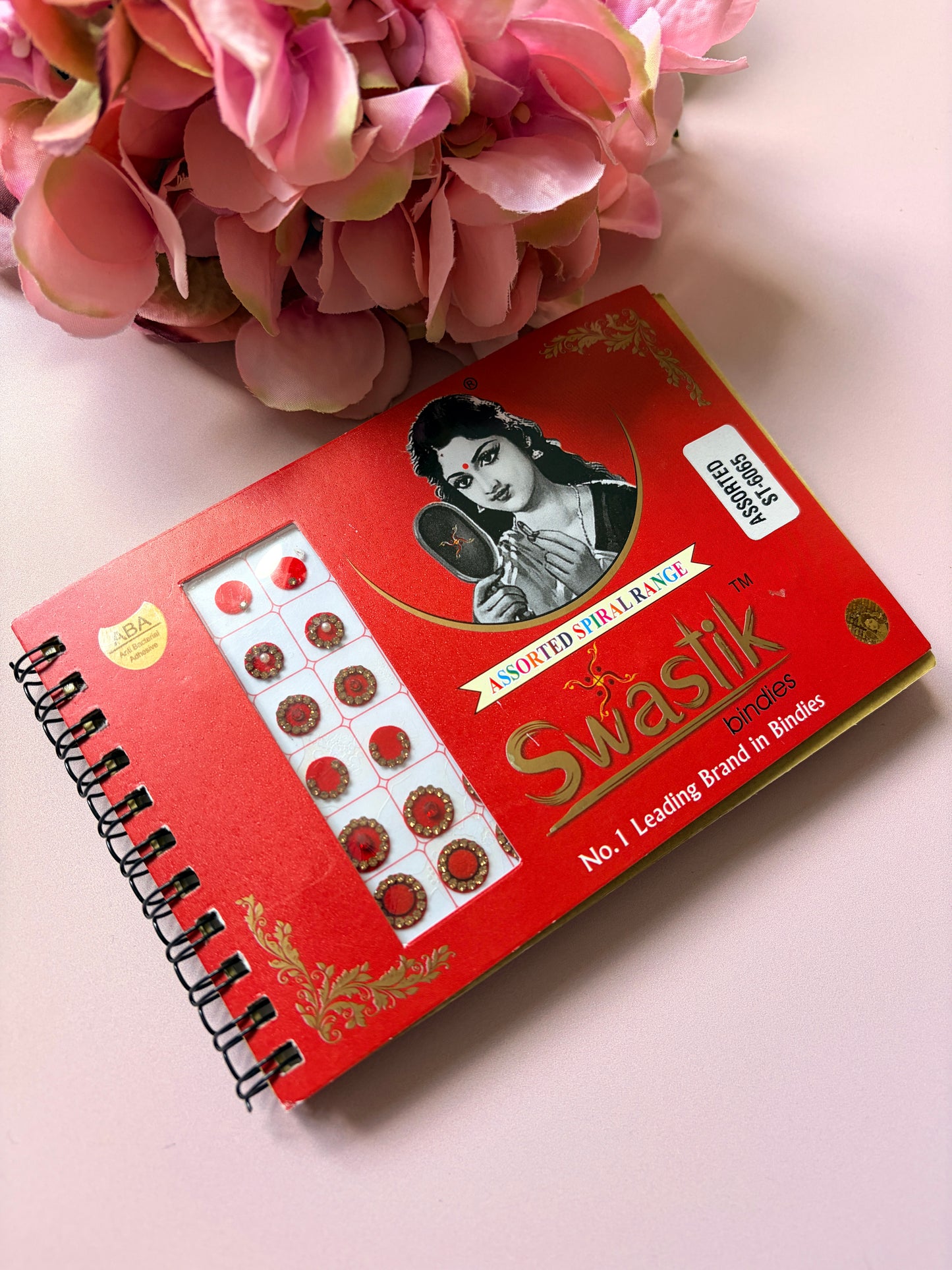 600 Round Stone Colourful Bindi Book (ST897)