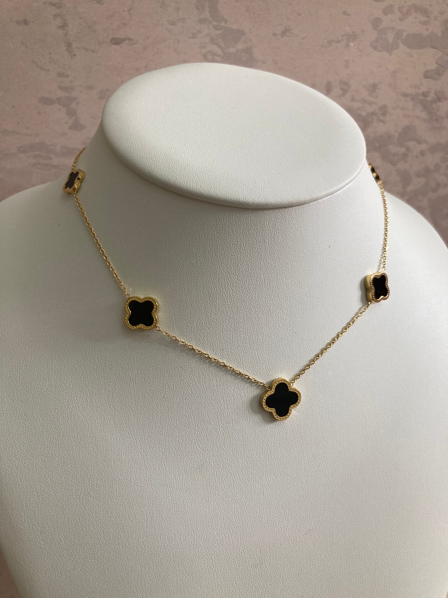 Black Clover Necklace