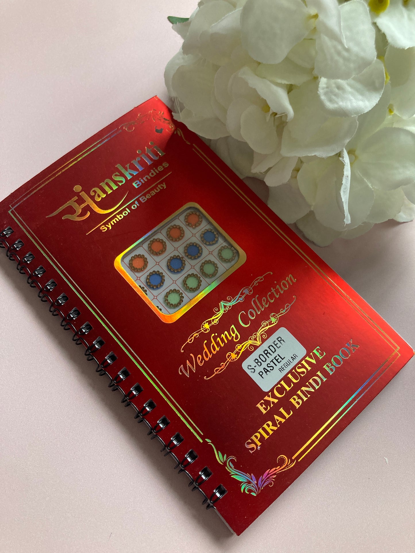 Stone Border Pastel 576 Bindi Booklet (ST782)