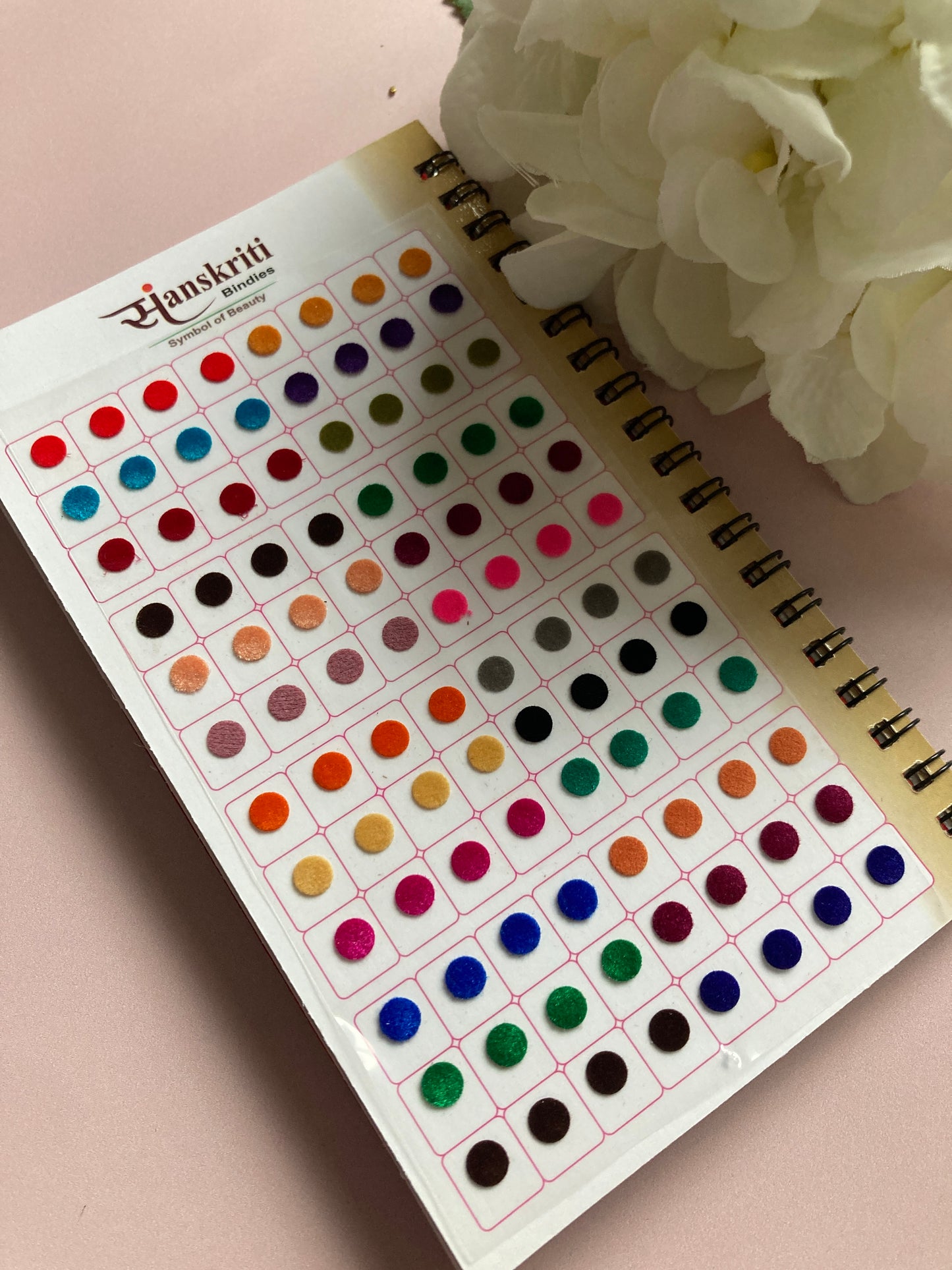 10 Page Assorted Sizes 960 Bindi Booklet (ST110)
