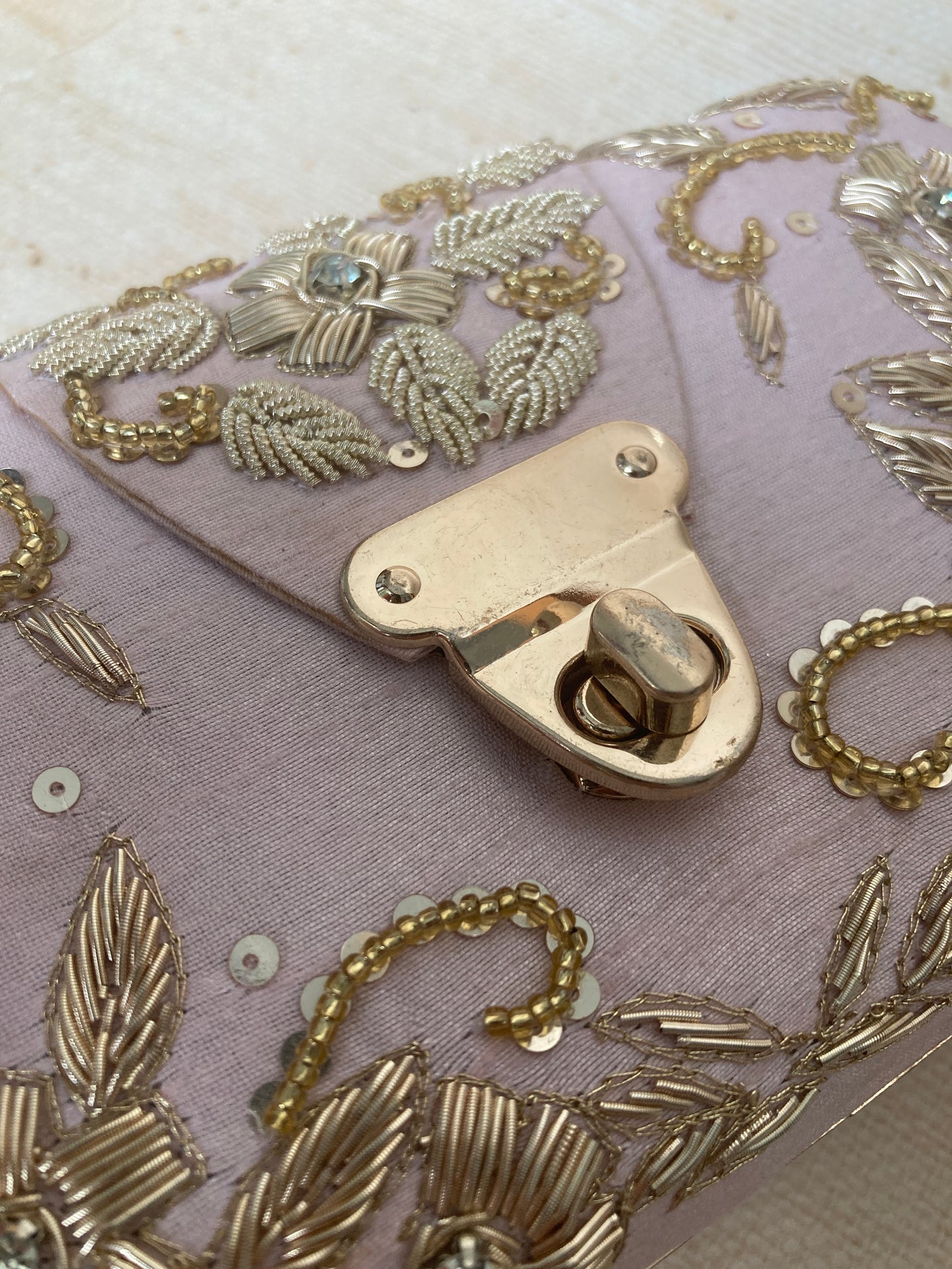 SALE Melrose (Rectangular Clutch) (Light Purple) (ST301)