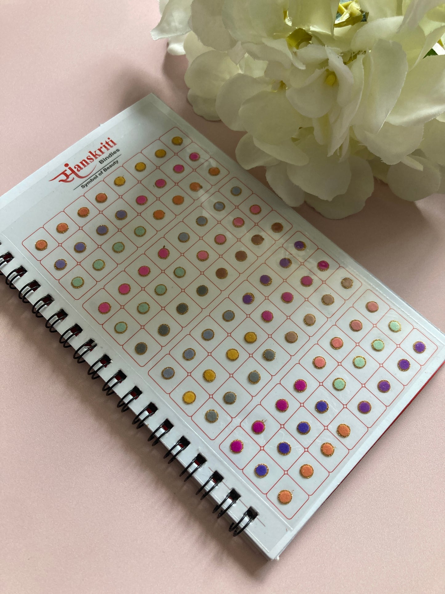 Gold Border Zari Velvet 576 Bindi Booklet (ST1053)