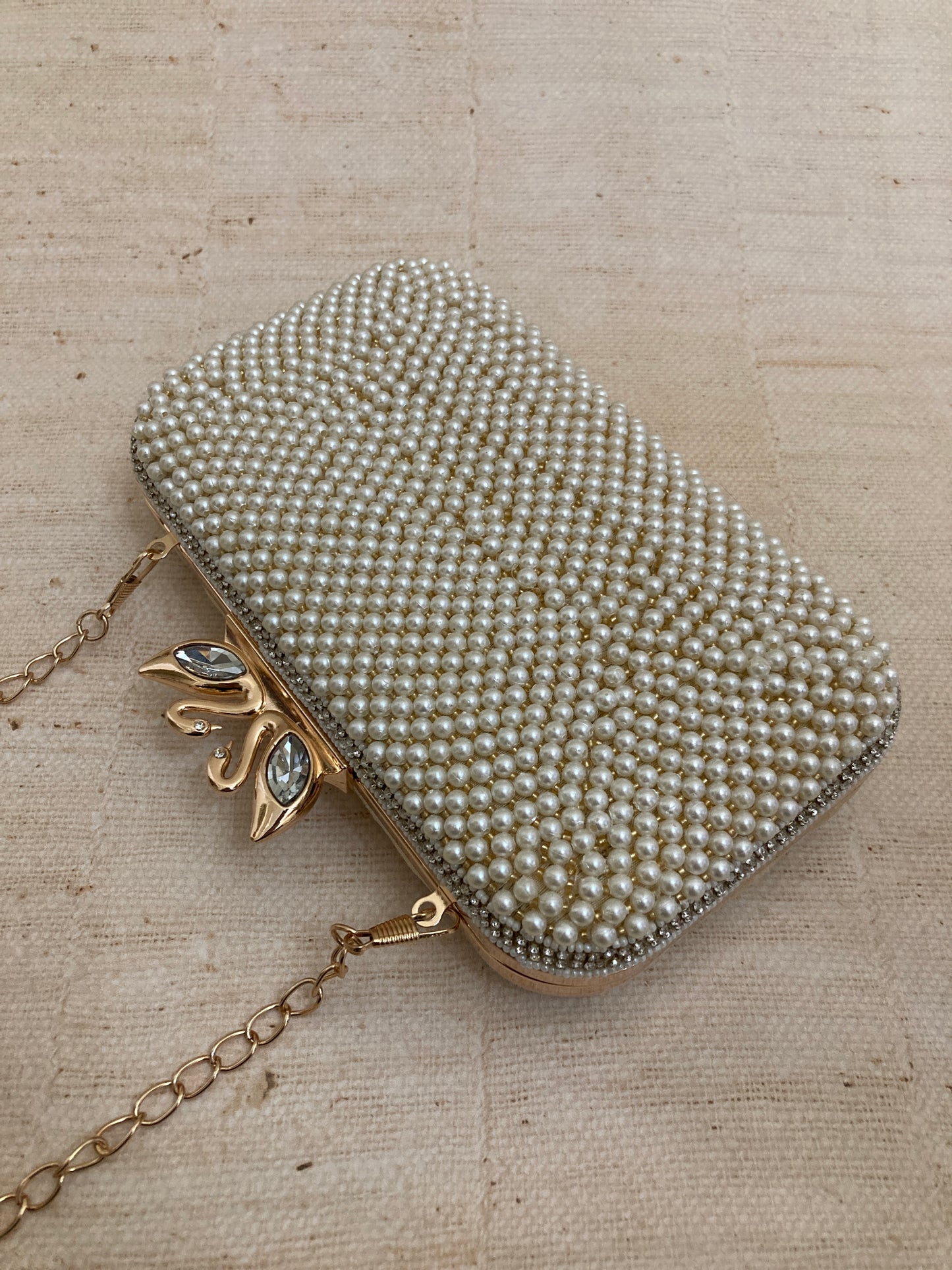 Pearl Heaven (Rectangular Clutch) (ST290)