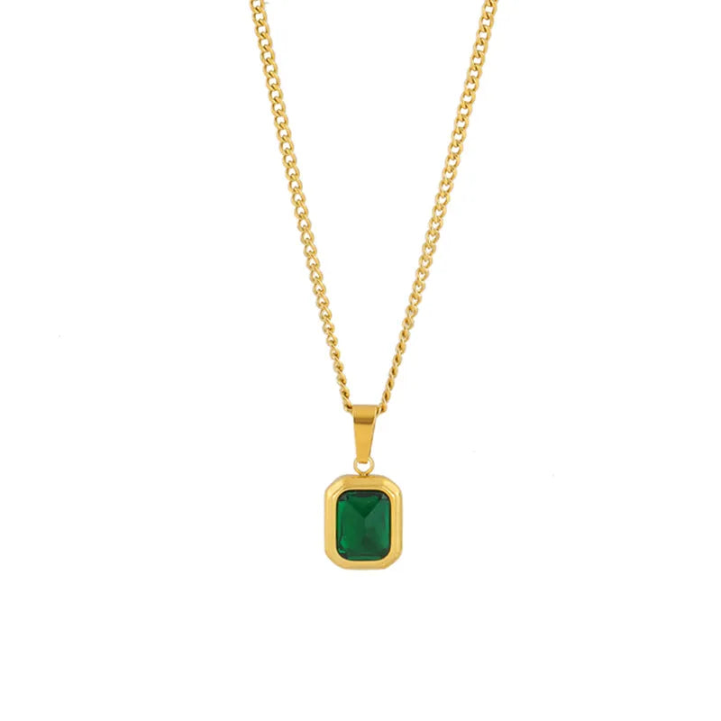 Emerald Pendant Necklace Emerald Necklace Simran Ragi Collection