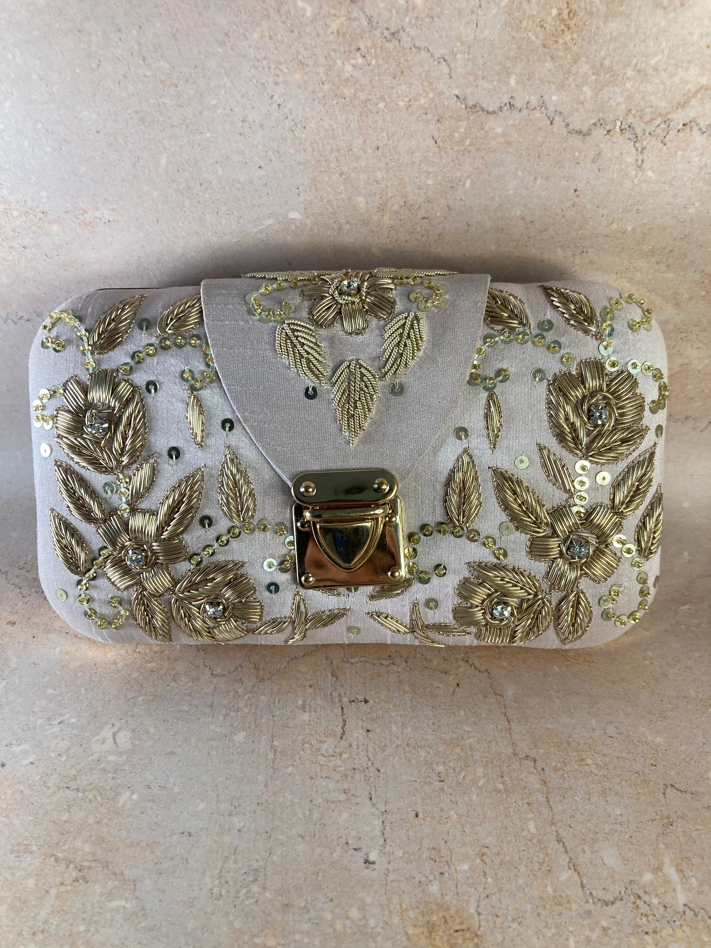 SALE Melrose (Rectangular Clutch) (Light Purple) (ST301)