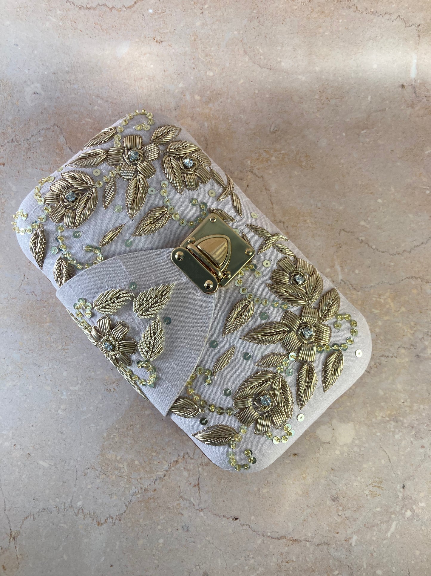 SALE Melrose (Rectangular Clutch) (Light Purple) (ST301)