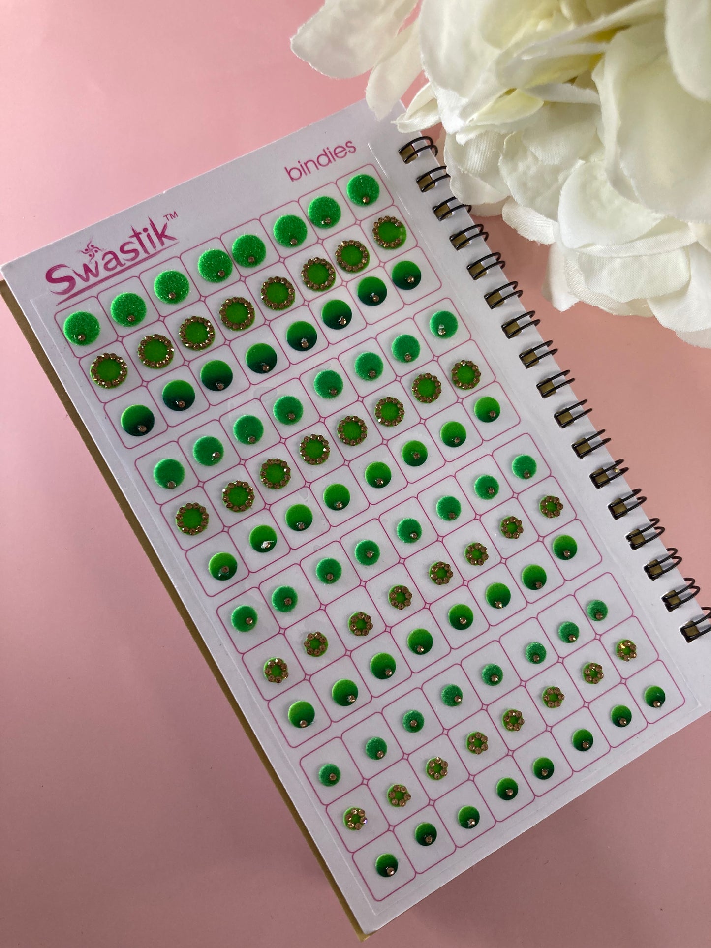 Assorted Colours 960 Bindi Booklet (ST706)
