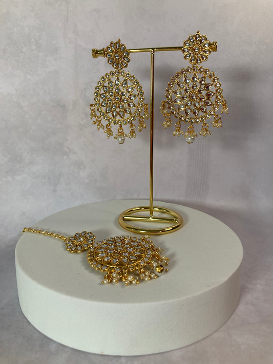 Iram Tikka and Earrings Set (ST216)