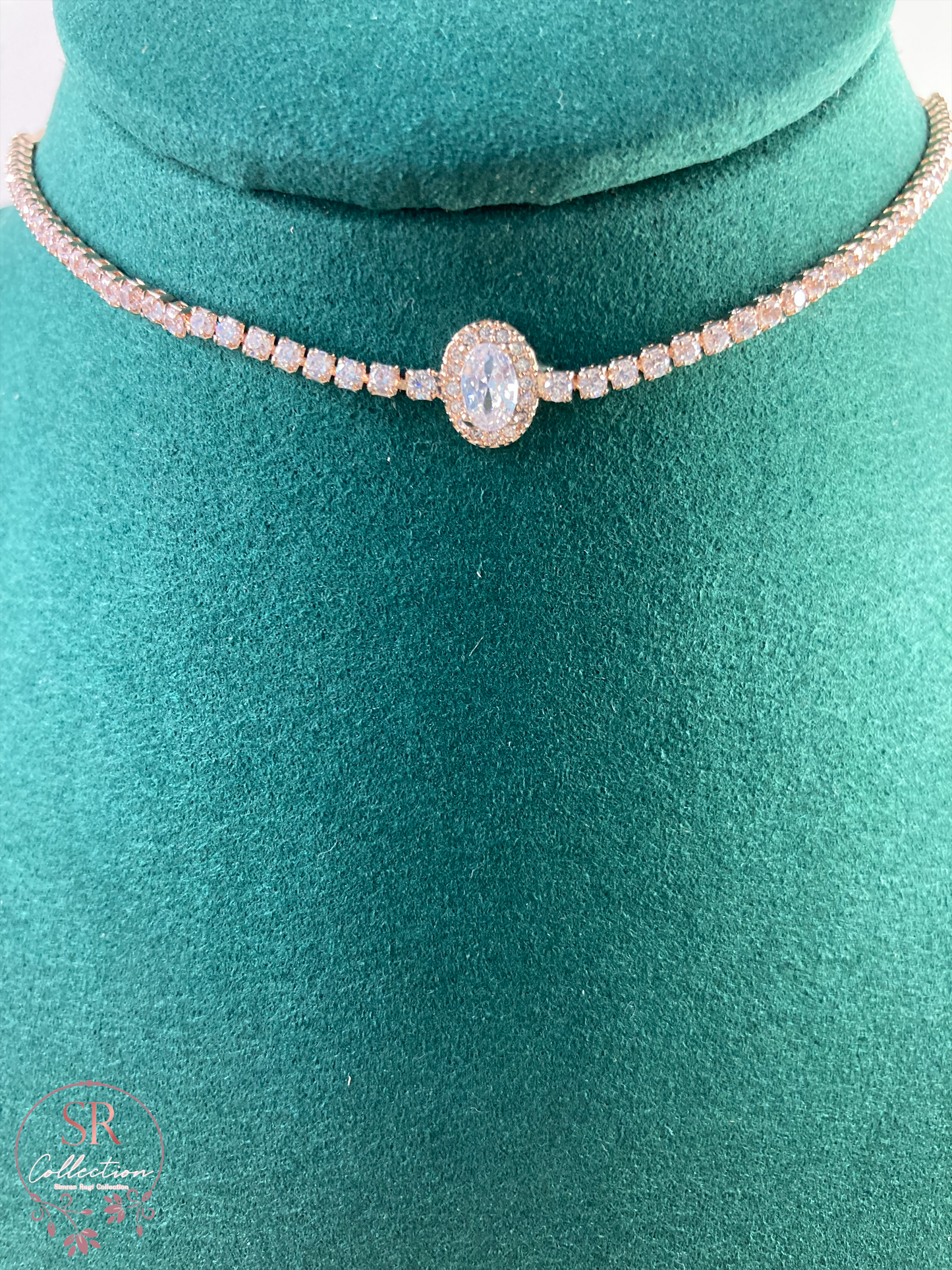 London Choker Necklace (ST082)