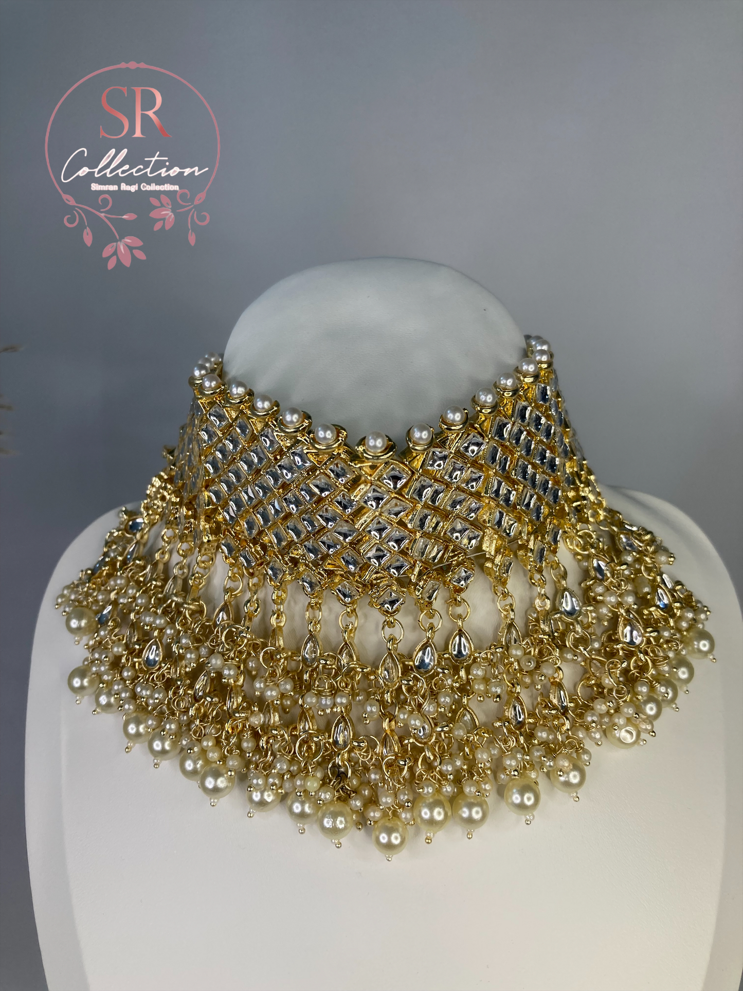 Sunaina Choker Necklace Set (ST125)