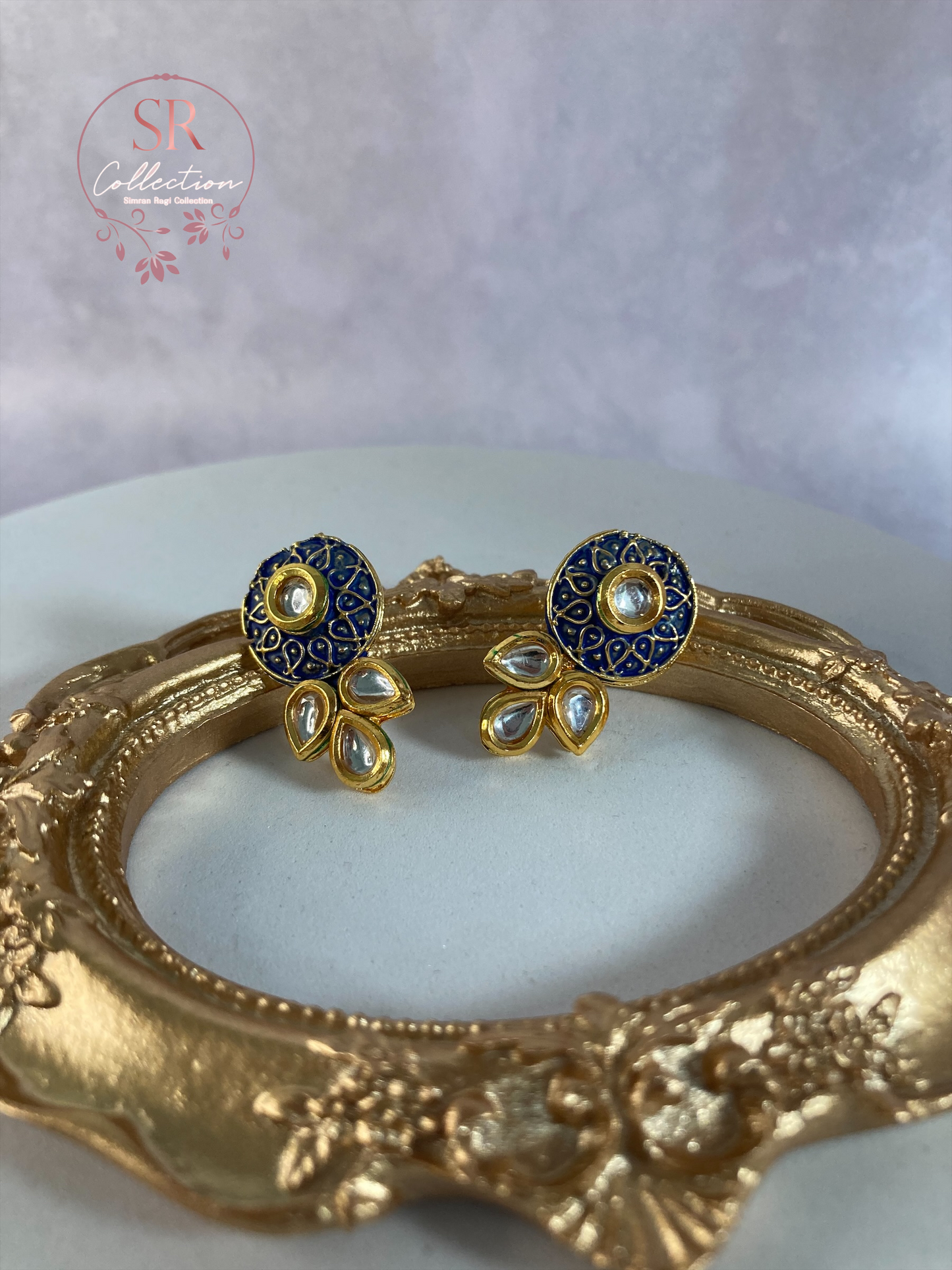 Amaira Gold Plated Meenakari And Kundan Choker Set (ST166)