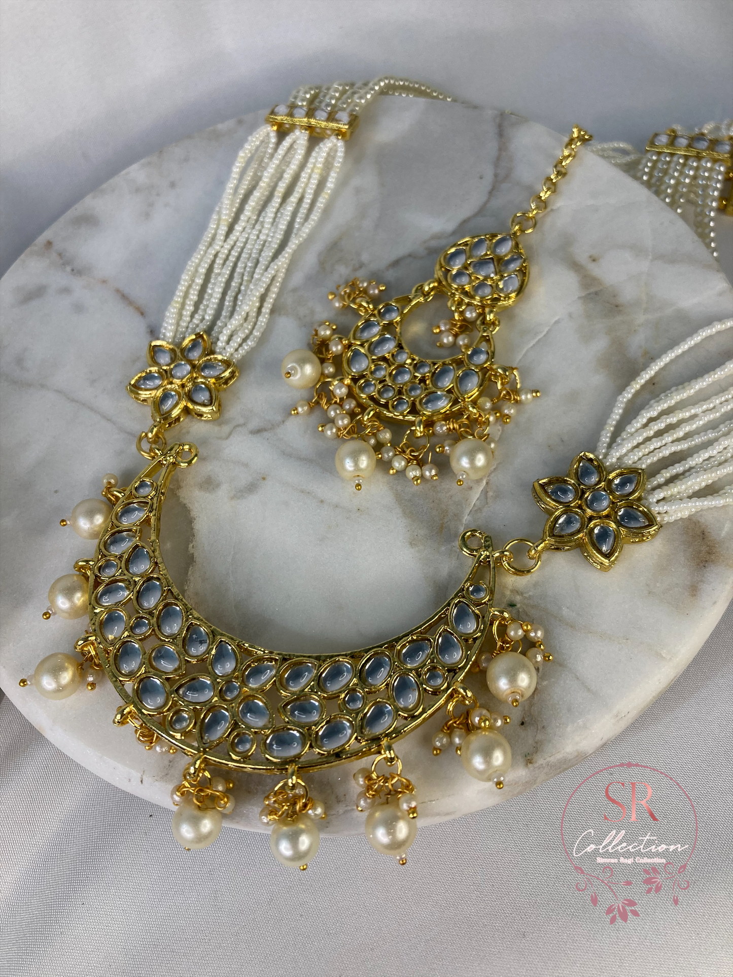 Rahi Long Necklace Set (ST107)