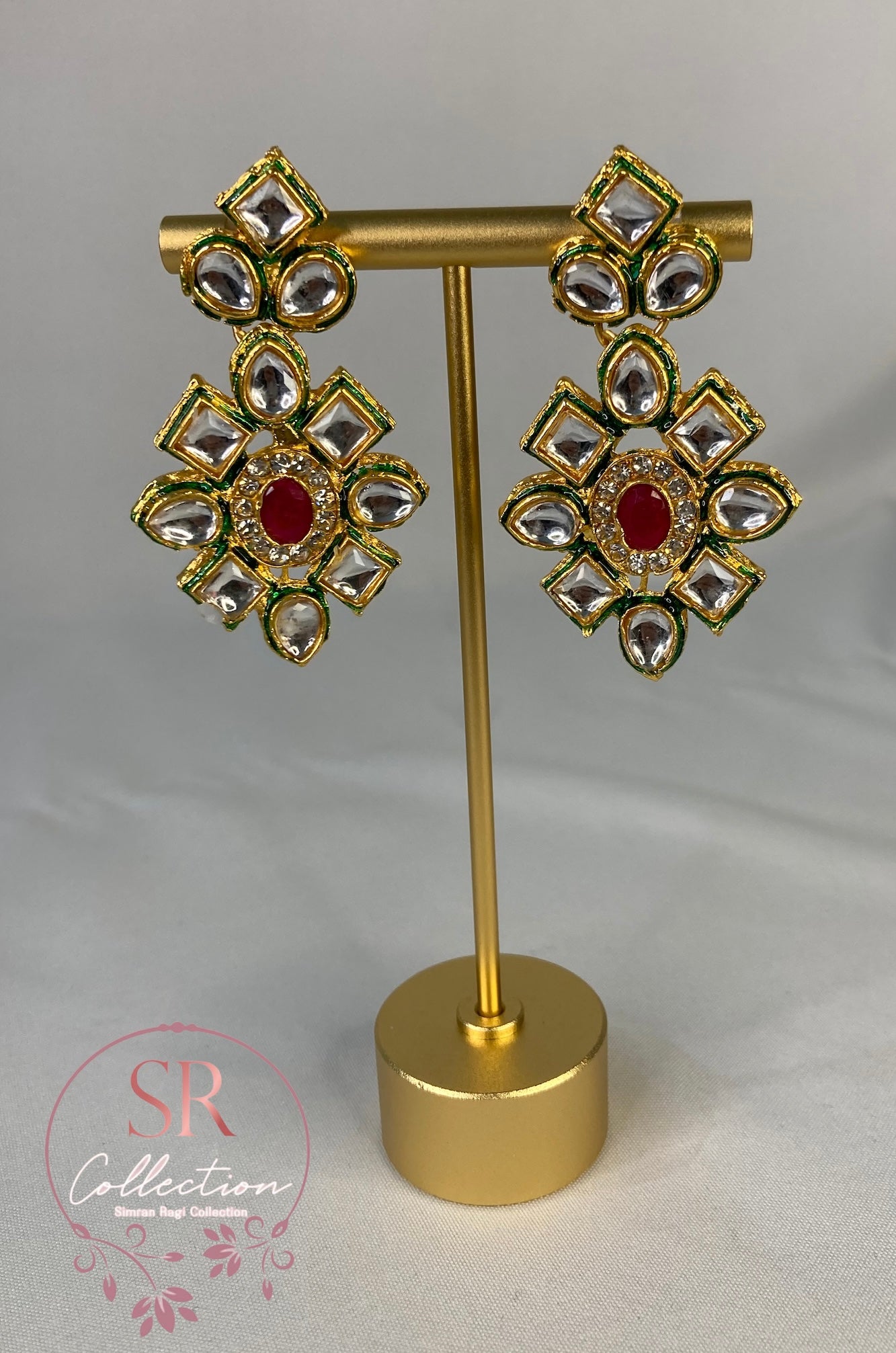 Neetu Long Mala Necklace (ST127) Maroon