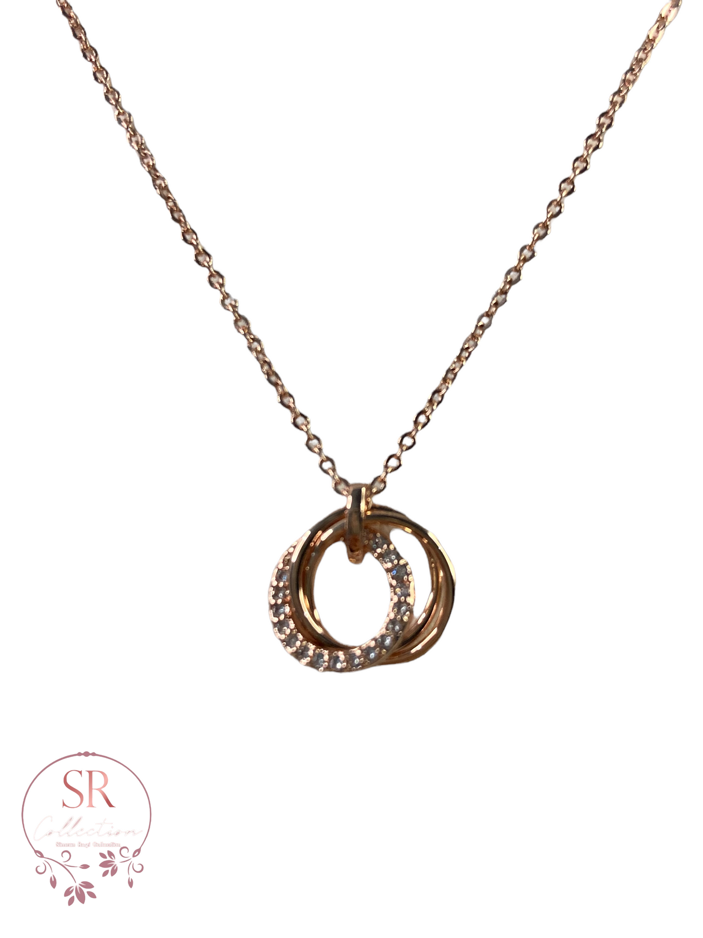 Elena Chain Pendant Necklace (ST010)