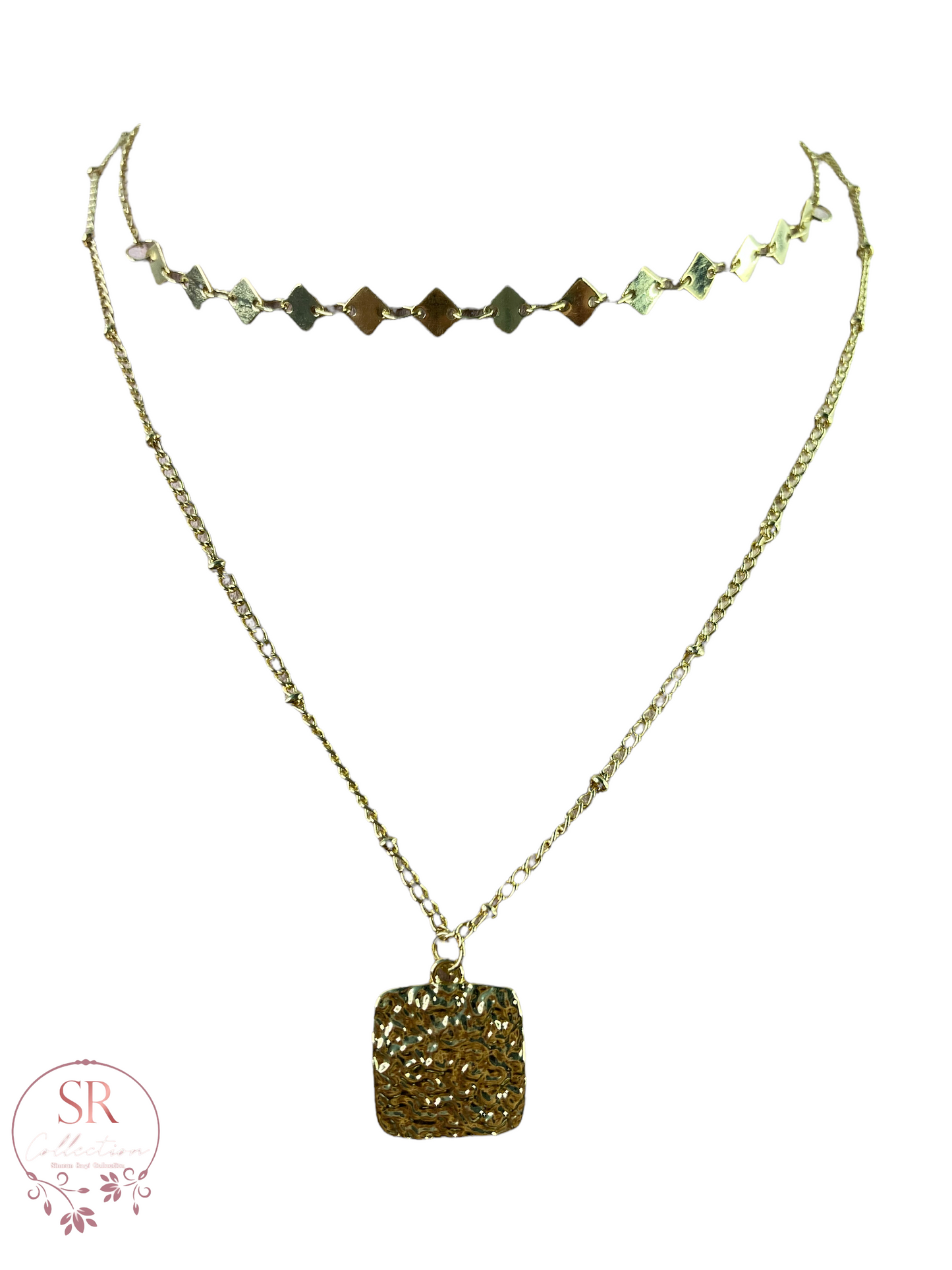 Valerie Double Layered Necklace (ST076)