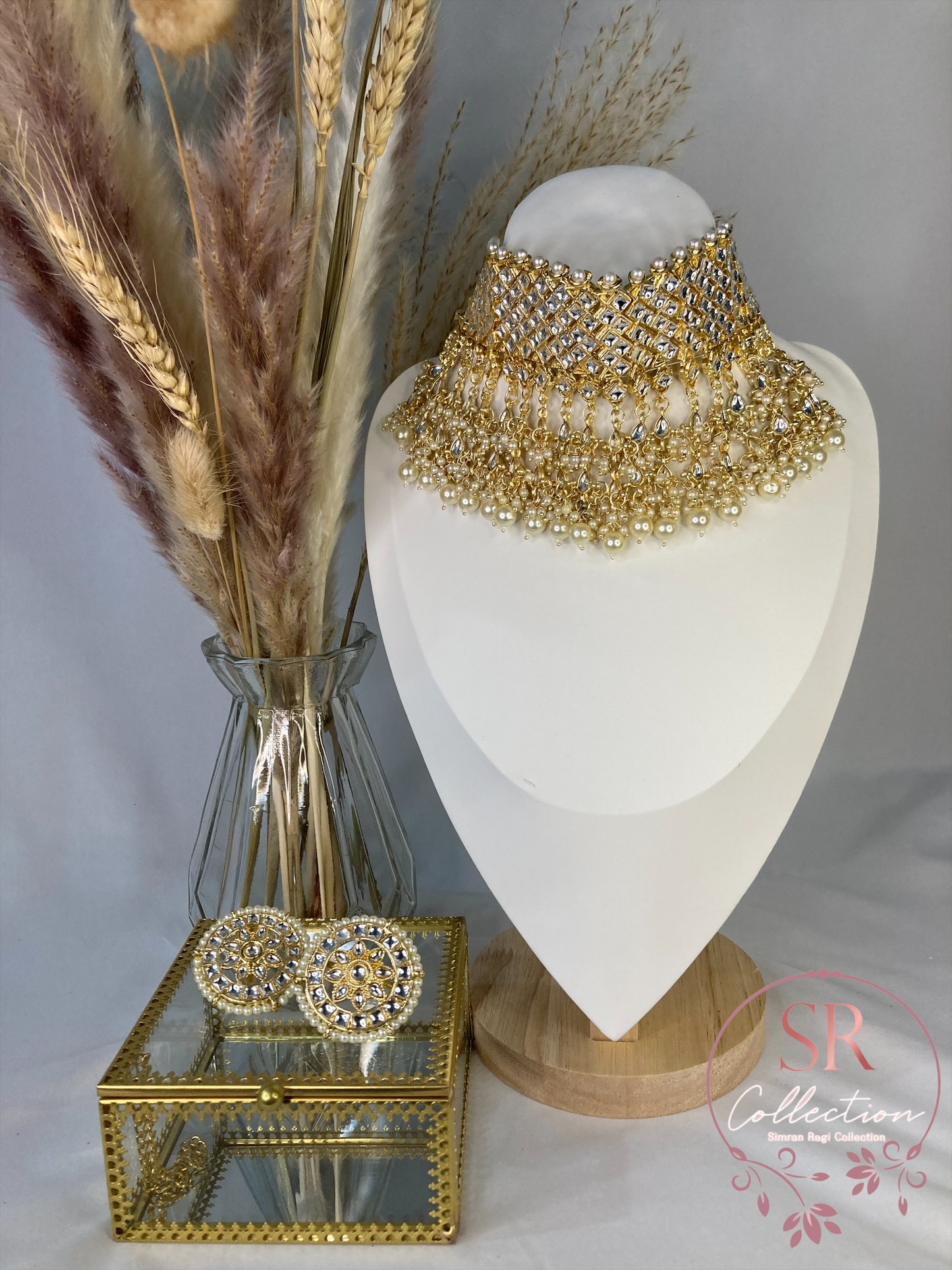 Sunaina Choker Necklace Set (ST125)