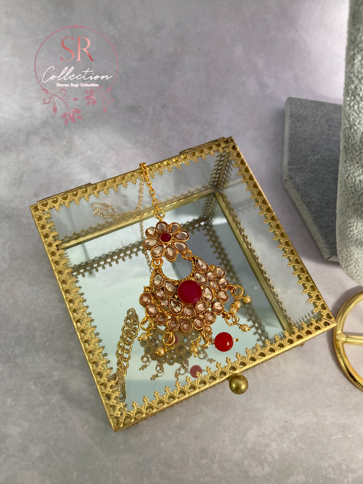 Kundan Choker Necklace Set