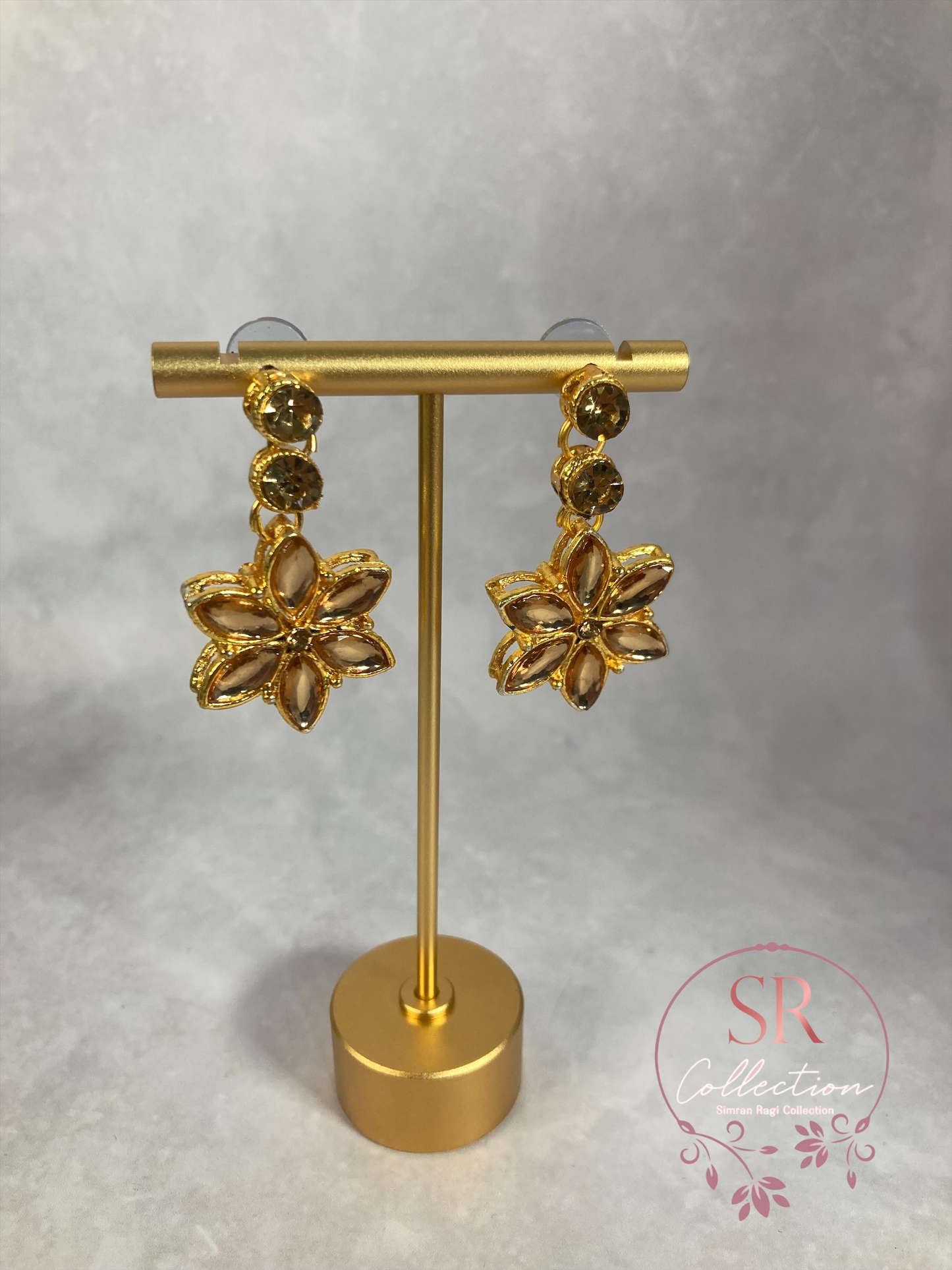 Chaya Gold Plated Kundan Choker Set (ST167) Antique
