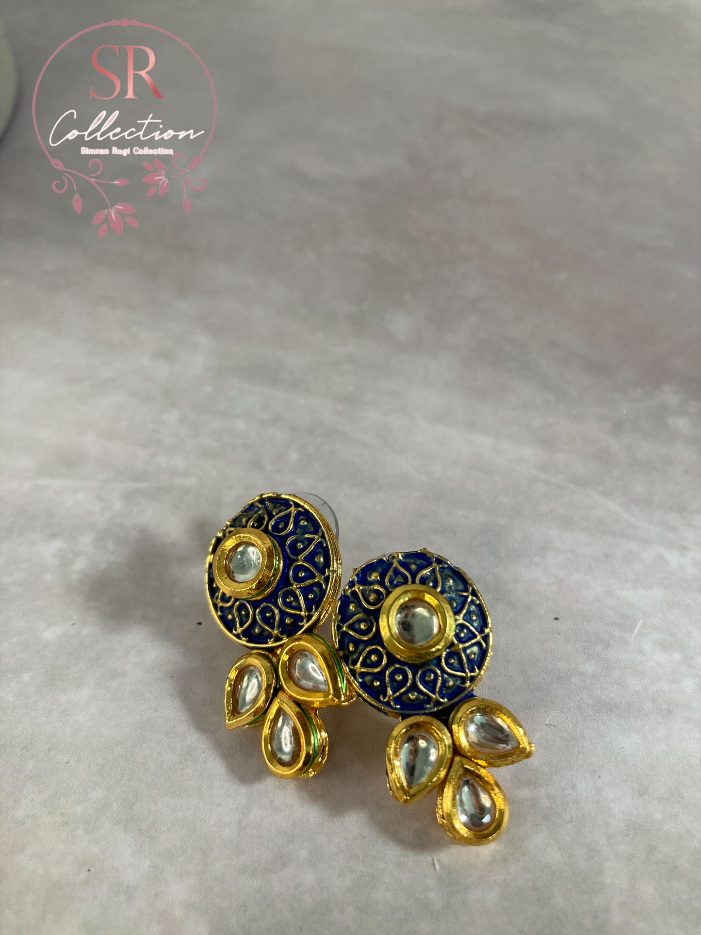 Amaira Gold Plated Meenakari And Kundan Choker Set (ST166)