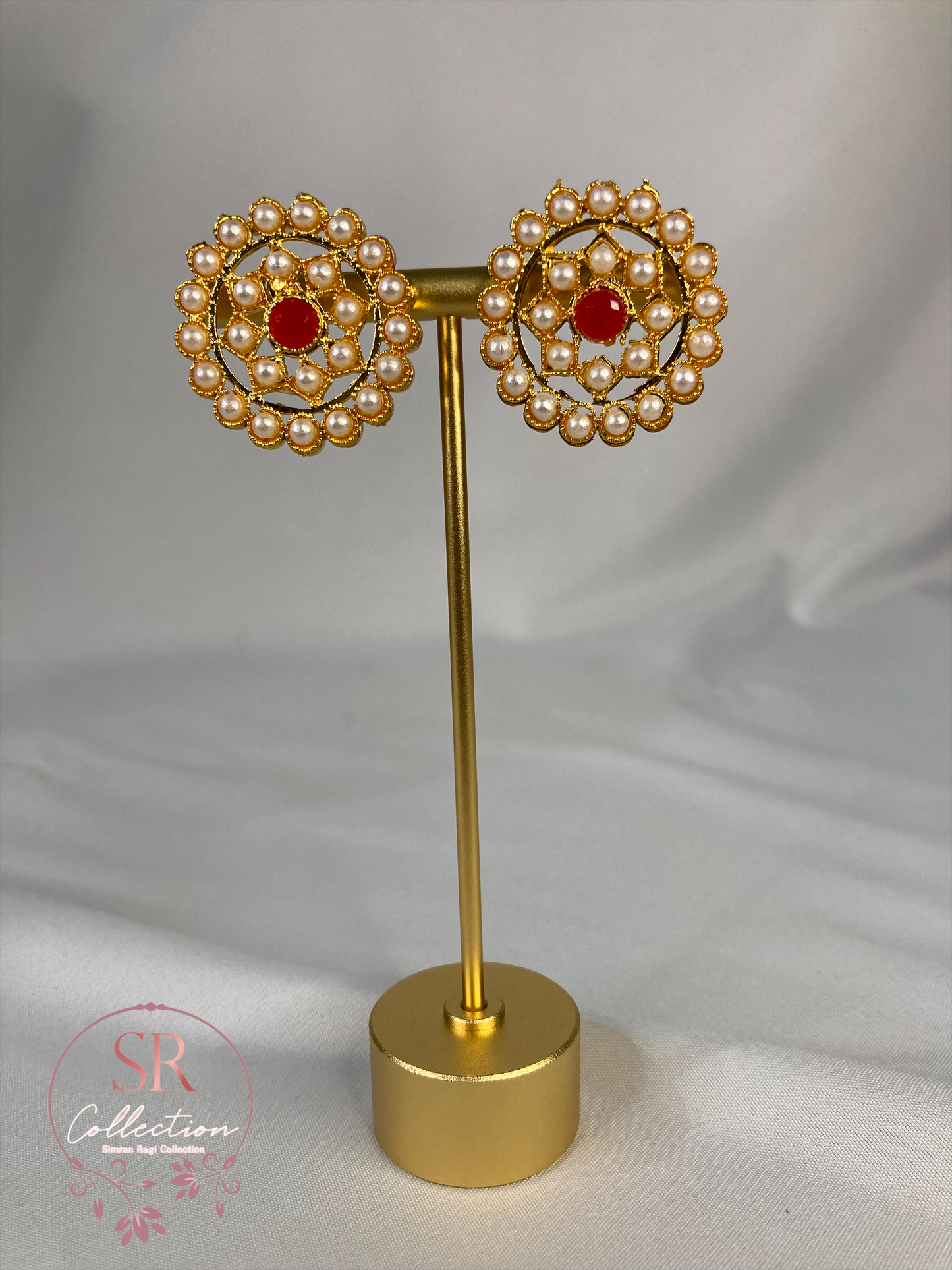 Punam Mala Choker Set (ST179) Red