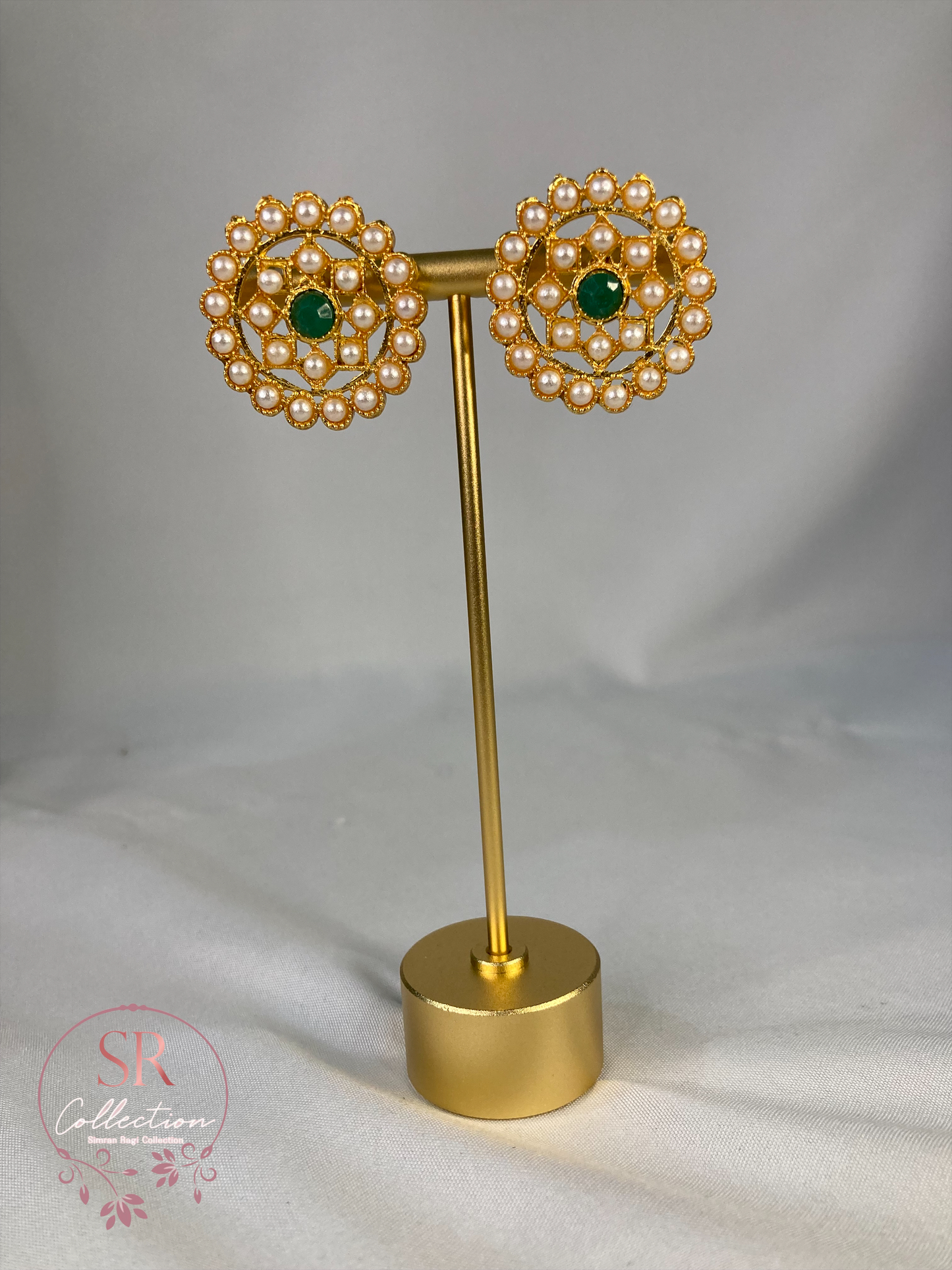 Punam Mala Choker Set (ST179) Emerald