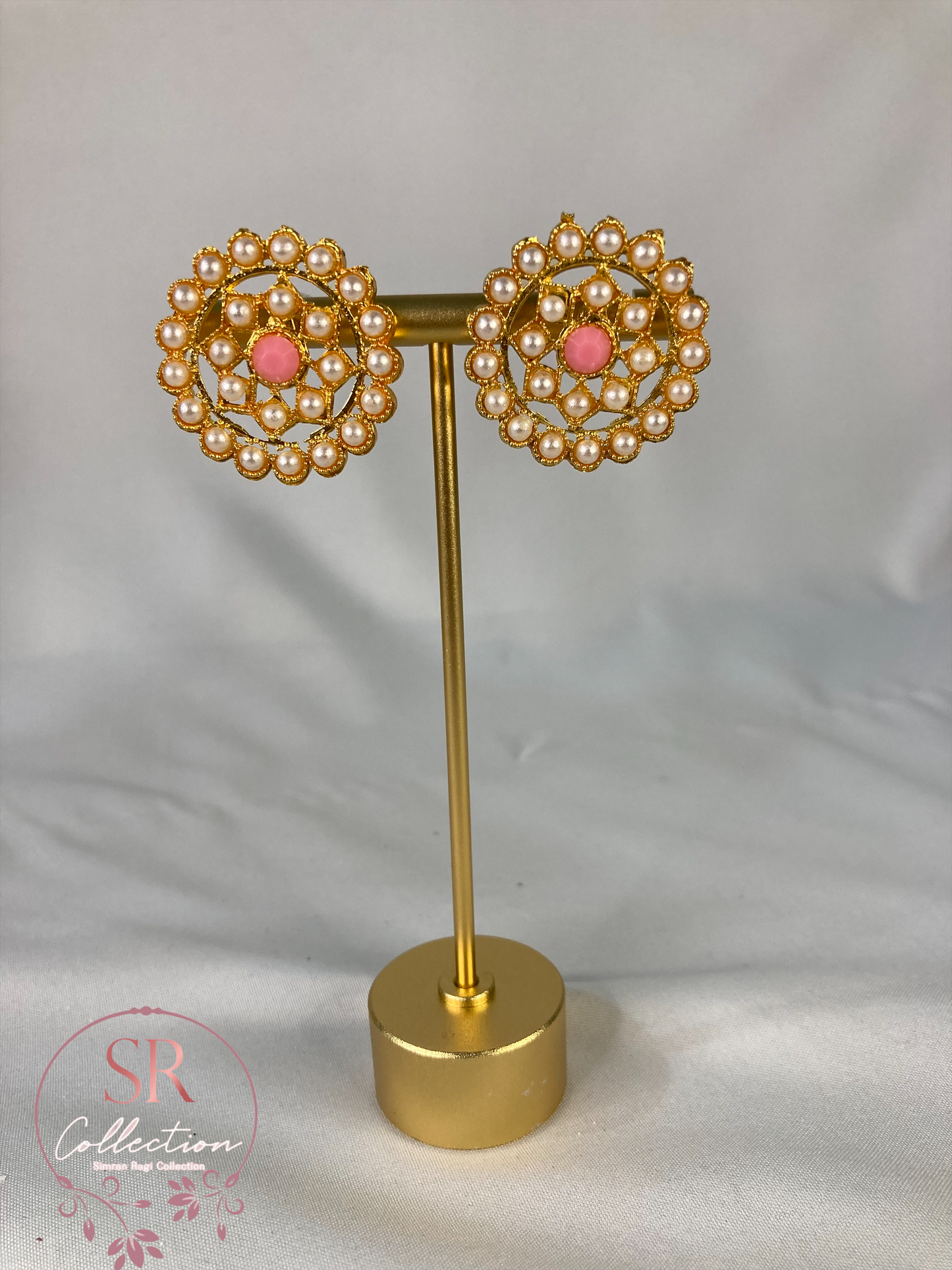 Aishwariya Mala Choker Set (ST126) Pink