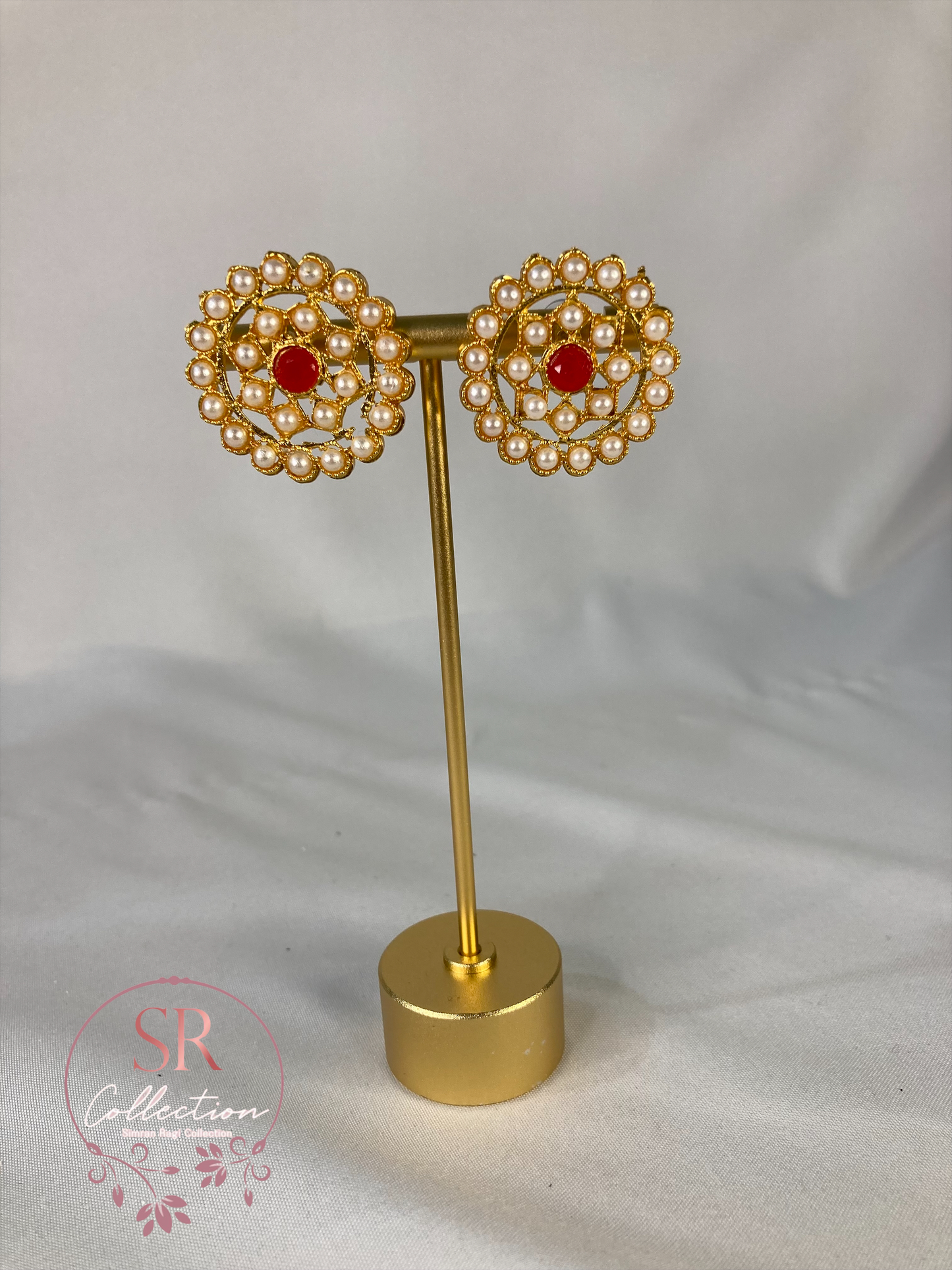 Aishwariya Mala Choker Set (ST126) Red